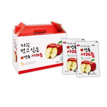 안동사과즙 저온살균 무첨가 사과100착즙 100ml 50팩 자꾸먹고싶은안동사과즙