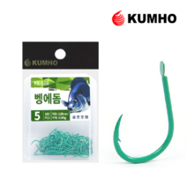 금호조침 KE-508 벵에돔바늘 덕용바늘 - 그린, 1개