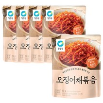 종가집 오징어채볶음 60g 5개, 종가집 오징어채볶음60g 5개