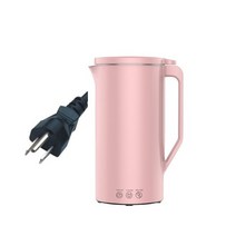 듀유제조기 이유식제조기 영양식제조기 죽만들기미니 가정용 휴대용 두유 메이커 350ML/500ML 밀크 쉐이크, 04 Pink 500ML_03 UK_02 220V
