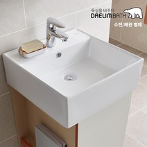 대림바스 탑카운터형 욕실 세면대 세면기 PL-3010, 핑크