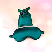 수면 안대 소프트 휴대용 아이 마스크 눈가리개 커버 아이 마스크 패치 여행용 남여공용 꿀잠 약국, 녹색 가방