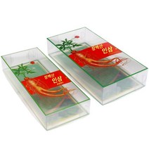 포장 케이스 250g 500g 장백산 인삼 포장 박스 pvc 투명 빈 간이 접이식 선물 상자 제비집 맞춤 제작 제작가능, 01 250g스몰 사이즈 인삼 포장 박스 소매 단가