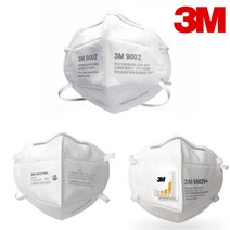 3M 접이식 마스크, 9002 방진 2급마스크 (50개), 1개