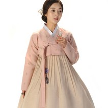 한복대여 우리빔-희라 고급레이스 여자 신부한복