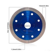 씨거적 볏짚거적 종자거적 105/115/125mm 다이아몬드 톱 블레이드 디스크 도자기 타일 세라믹 화강암 대리, 01 105