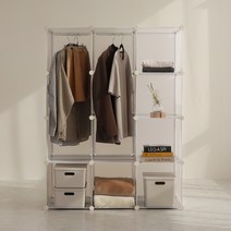 블라인드 드레스룸 시공 시스템 행거 설치 가벽, 블랙