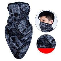 SKANDSALO 기타등산장비 야외운동 러닝 장비 용품 자전거 라이딩 머리수건 두건 등산 도보 헬스 국다용도 머플러, T15-삼각 수건 [ 백 줄 ] 원사 겉감 ...