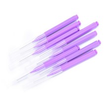 치면착색제 교정용왁스 치과용 고리 유아 아기치실 8pcs 치실 구강 위생 치실 부드러운 플라스틱 치간 브러시 이쑤시개 건강한 치아 청소 구강 관리, 자주색