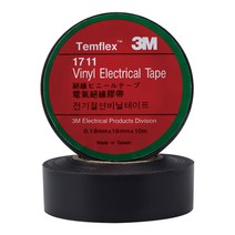 3M 전기절연테이프 검정 10M 1711 19mm