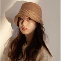 벙거지모자 겨울버킷햇 블랙 패션 여성 베이직 데일리