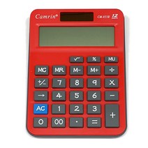 모칸도 계산기 CM-855B, 레드, 1개