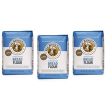 킹아더 언블리치드 빵 밀가루, 2.27kg, 3개