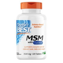 닥터스베스트 MSM 유 황 스테아르산, 1개, 120정