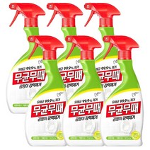 무균무때 곰팡이 강력제거 곰팡이용 세정제 500ml / 허브향, 6개