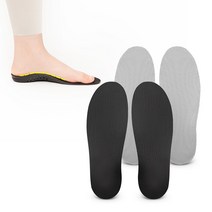 일상공감 건강한 아치깔창 1+1 (총 2쌍), 아치깔창 블랙 XS 1쌍+그레이 XS 1쌍