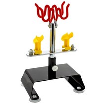 Master Airbrush 브랜드 테이블 탑 에어브러시 홀더 스테이션 스탠드 4개 보관 회전 틸트 세트