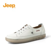 JEEP 여성 가죽스니커즈 캐주얼화 신발 운동화