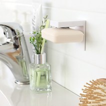 [루미노스]욕실인테리어 무타공 자석비누홀더 받침대거치대 SD40, 상세페이지 참조, 상세페이지 참조