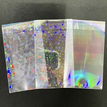 홀로그램 OPP봉투 포토카드 홀더 탑로더 투명 폴라로이드 꾸미기 폴꾸 탑꾸 프리즘, 홀로그램 OPP 봉투 50장