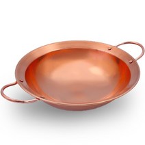 중식화구 중화렌지 두꺼운 순수 구리 주식 냄비 고전적인 중국 뜨거운 가스 버너 석탄 스토브 알코올 보일, 01 Gold_02 26cm Dia, 1개