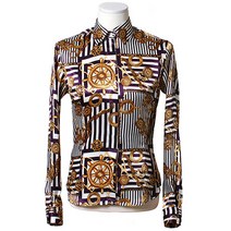 패션올리고 WDS200207-여성용 프린트 공단 셔츠 실크셔츠