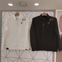 피가로[PBG] 골프웨어 남성 봄 가을 바람막이 점퍼 심플한 젊은 감각 로고 포인트 하이넥 지퍼 남성점퍼 블랙 화이트 95 100 105 110