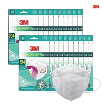 3M 이지핏 황사방역 마스크 KF94 화이트 20매, 1개입, 단품