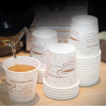 서연 커피 종이컵 1000개 대용량 가정용 업소용 사무실 커피 자판기, 혼합색상, 1개