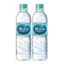 농심 백산수, 500ml, 95개