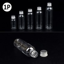 투명물병 투명플라스틱병 슬라임재료보관병 투명공병, 용량, 45ml