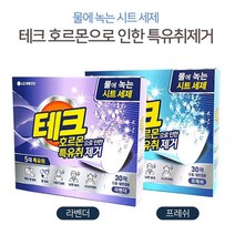 LG생활건강 물에녹는 테크 시트세제 세탁세제, 알락잇쿠팡 프레쉬