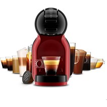 캡슐머신 커피메이커 Krups Nescafé Dolce Gusto Mini Me KP1201 독일발송, 커피 머신, 체리 로트 슈바르츠