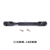 익스트림 레이싱 알씨카CNC 가공 금속 헤비 듀티 드라이브 샤프트 1/10 RC 크롤러 자동차 Axial SCX10 Cap, 05 112MM-163MM