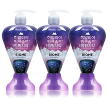 페리오 히말라야 핑트솔트 담은 펌핑 치약 바이옴 285g 3개