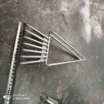 땅콩 콩 수확 갈퀴 탈곡기 수동, 7개(7mm 굵기)