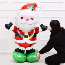 스탠딩 에어벌룬 산타 높이 139cm