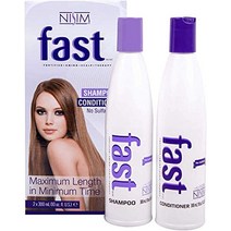FAST 요새 아미노산 두피 샴푸 NISIM 컨디셔너 - 빠른 한 머리 FREE (10온스 / 300 ㎖)