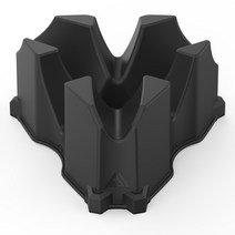 콤사이클링 인도어 트레이너 블록 로라용 3단계 높이 조절 자전거 앞바퀴 받침대 거치대