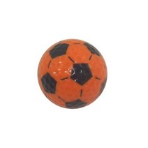 골프공 니트로 노벨티 축구공 3팩 화이트핑크, Orange/Blue