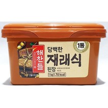 식자재마트 해찬들 재래식 된장 1Kg 1개, 대현 1, 대현 본상품선택