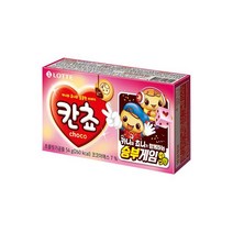 롯데 칸쵸 54g 4개 사무실간식 자꾸만손이가는 영양만점 탕비실, 3개