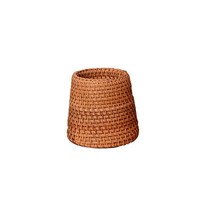 라탄바구니 수납 피크닉바구니수제 등나무 보관함 화장품 펜 홀더 다도 액세서리 식기 보관 장식 가정, 01 1