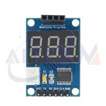 센서 모듈 부품 초음파 센서 sr04 hc-sr04 초음파 거리 측정 모듈 sr04 테스트 보드 arduino 용 초음파 감지기