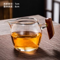 숙우 스테인리스 스틸 거름망 유리숙우 필터내장 유리 티포트 찻주전자, b형우드컵[320ml]싱글컵
