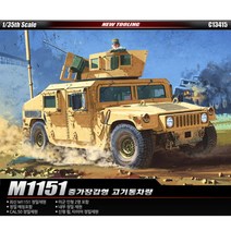 [아카데미] 3[과학] 1/35 M1151 험비 C13415 증가장갑형, 상세 설명 참조