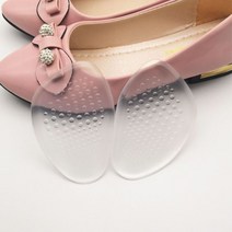 실리콘 앞 발 바닥 보호 벌집형 A패드 깔창 (HM0166) 투명, 9개