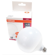 오스람 LED 숏 볼구 15W 볼램프 볼전구 다용도 인테리어 조명 주광색 전구색 E26, 주광색(6500K)