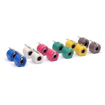 Cylewet 12Pcs Trimmer Variable Capacitance Ceramic 6mm Capacitor Kit 5PF 10PF 20PF 30PF 40PF 60PF fo