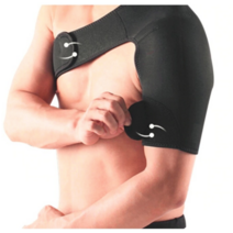 제로홈트 회전근개 충돌증후군 탈골 압박 인대 파열 어깨보호대, 프리미엄_이중 어깨 보호패드, 왼쪽_블랙